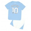 Manchester City Jack Grealish #10 Hjemmedraktsett Barn 2023-24 Kortermet (+ korte bukser)